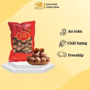 Vải thiều Bắc Giang sấy khô túi 500g