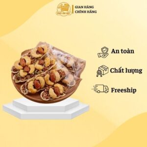 Bánh thuyền hạt dinh dưỡng 250g – Giòn thơm, không đường