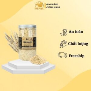 Yến mạch nguyên chất Gufood 500g – Giàu chất xơ