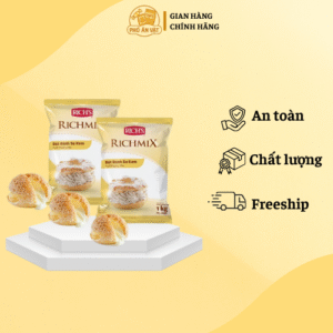 Bột Trộn Sẵn Làm Vỏ Su Kem Rich – Nhanh Gọn, Chuẩn Ngon