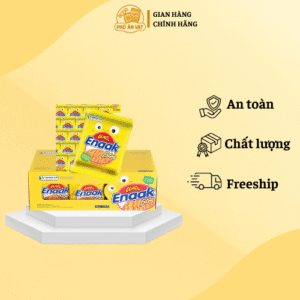 Snack mì tổ chim Enak vị gà (gói lẻ / lốc 24)