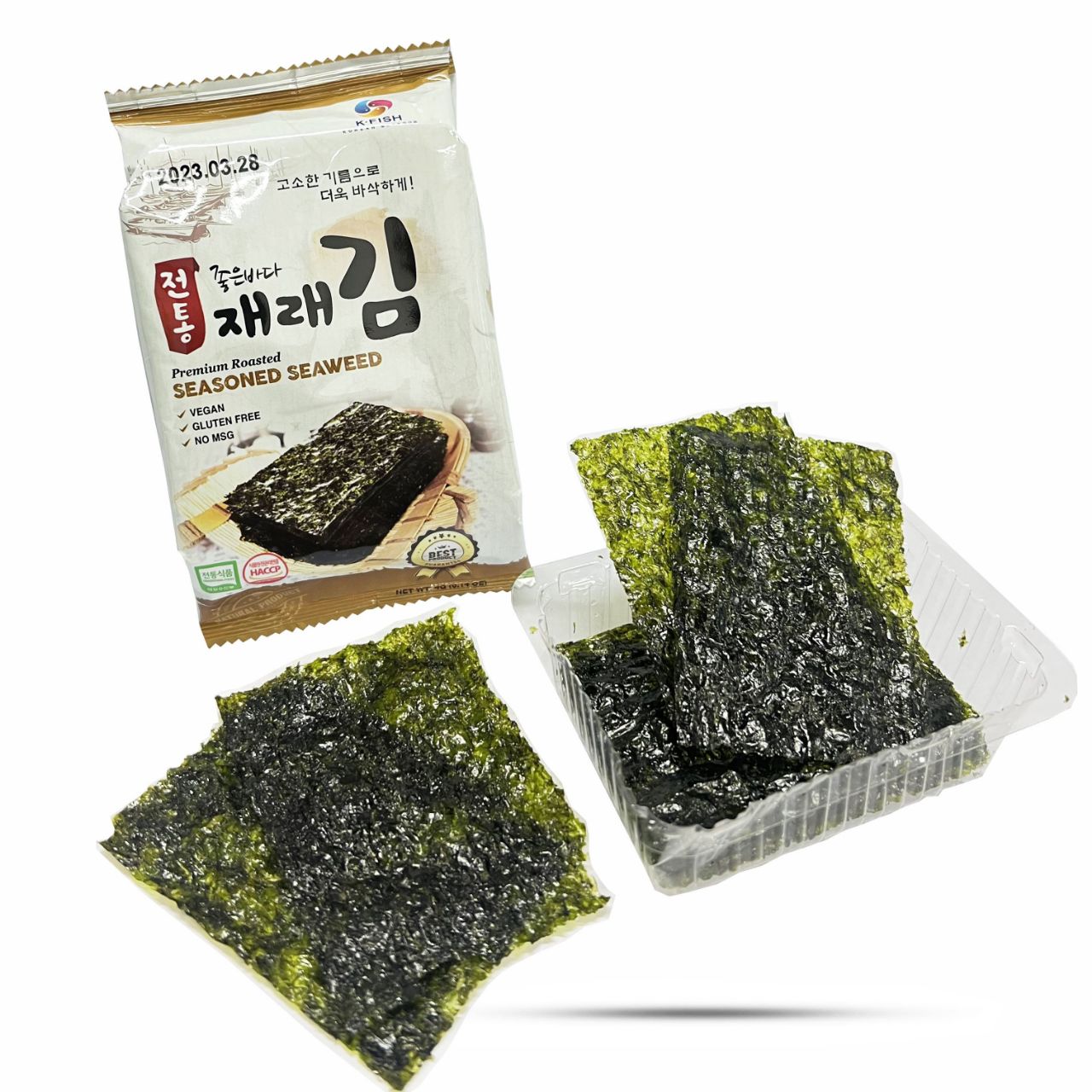 100g rong biển sấy khô ăn liền