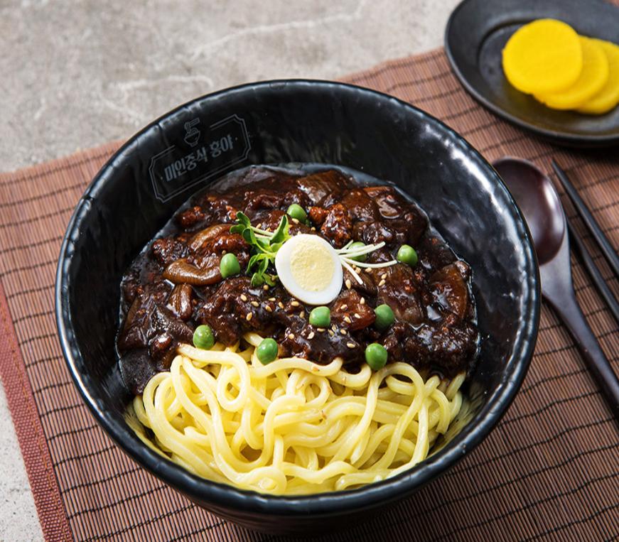 mì tương đen ăn liền ngon